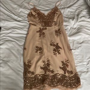 Beige dress